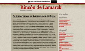 Rincondelamarck.wordpress.com thumbnail