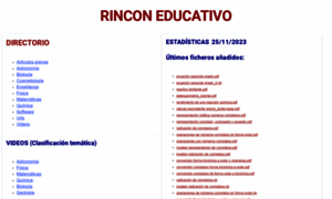 Rinconeducativo.com thumbnail