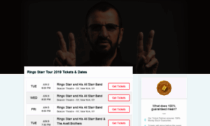 Ringostarrtickets2018.com thumbnail