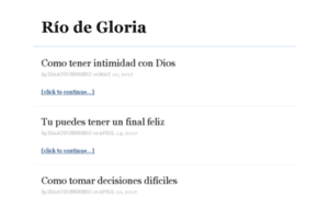 Riodegloria.com thumbnail