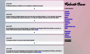 Robertobaca.com thumbnail