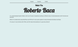 Robertobaca.net thumbnail