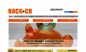 Rock CD - Inicio - Especialistas en fabricación de CD, DVD, audio y video.