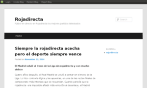 Rojadirectafutbol.blog.com thumbnail