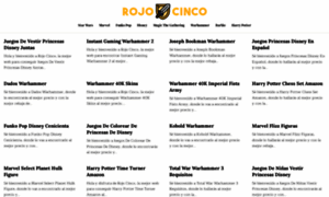 Rojocinco.es thumbnail