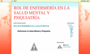 Roldeenfermeriaenlasaludmental.blogspot.com thumbnail