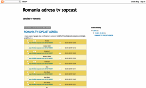 Romaniacanale.blogspot.be thumbnail