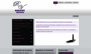 Romavipeabogados.com thumbnail