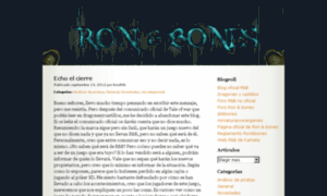 Ronbones.wordpress.com thumbnail
