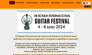 Rondaguitarfestival.com thumbnail