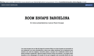 Roomescapebarcelona.es thumbnail