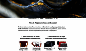 Ropaamericana.online thumbnail