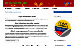 Ropacolombianaonline.es thumbnail