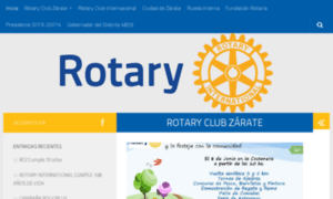 Rotaryclubzarate.com.ar thumbnail