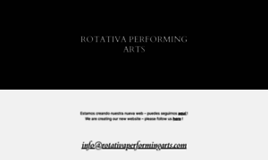 Rotativaperformingarts.com thumbnail