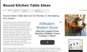 Roundkitchentableideas.com thumbnail