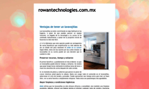 Rowantechnologies.com.mx thumbnail