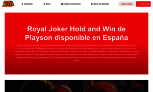 Royaljokerslot.es thumbnail