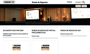 Ruedadenegocios.fedexpor.com thumbnail