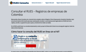 Rues-consulta.com thumbnail