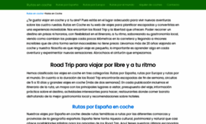 Rutasencoche.com thumbnail