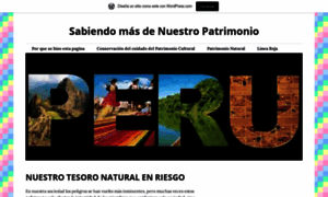 Sabiendomsdenuestropatrimoniocultural.wordpress.com thumbnail