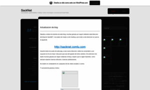 Sacknet.wordpress.com thumbnail