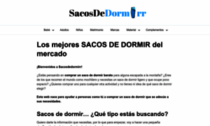 Sacosdedormirr.com thumbnail