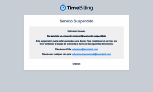Saesa.thetimebilling.com thumbnail