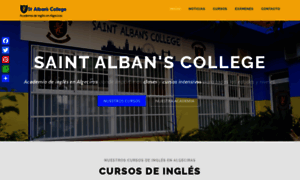 Saintalbanscollege.es thumbnail
