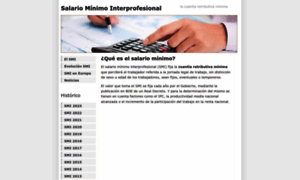 Salariominimo.es thumbnail