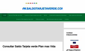 Saldotarjetaverde.com.ar thumbnail