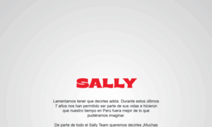 Sallybeautyperu.com thumbnail