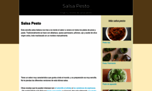 Salsapesto.info thumbnail