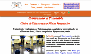 Saludablefisioterapiaypilates.com thumbnail