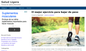 Saludligera.com thumbnail