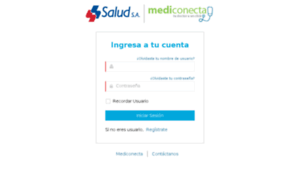 Saludsa.mediconecta.com thumbnail