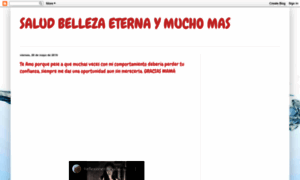 Saludybellezaeternaa.blogspot.com thumbnail