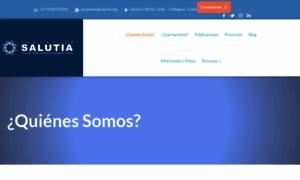 Salutia.org thumbnail