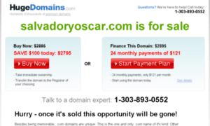 Salvadoryoscar.com thumbnail