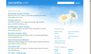 Samantha.com thumbnail