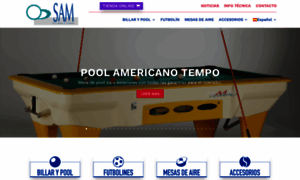 Sambilliards.com thumbnail