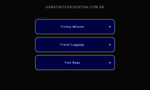 Samsoniteargentina.com.ar thumbnail