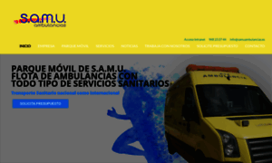 Samuambulancias.es thumbnail