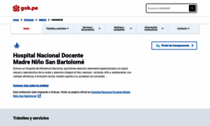Sanbartolome.gob.pe thumbnail