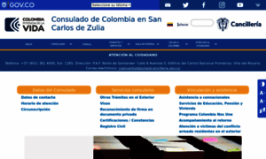 Sancarlosdezulia.consulado.gov.co thumbnail