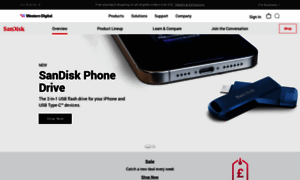 Sandisk.co.uk thumbnail