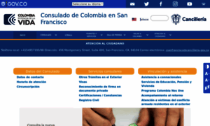 Sanfrancisco.consulado.gov.co thumbnail
