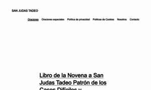 Sanjudasmilagroso.com thumbnail