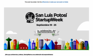 Sanluispotosistartupweek2016.sched.org thumbnail